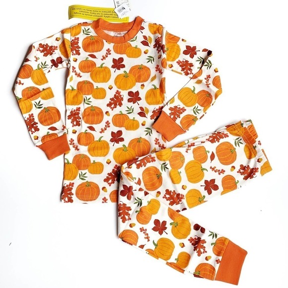 Gymboree Other - Brand New 5T Gymboree Thanksgiving Pajamas Family Matching NWT Pumpkins